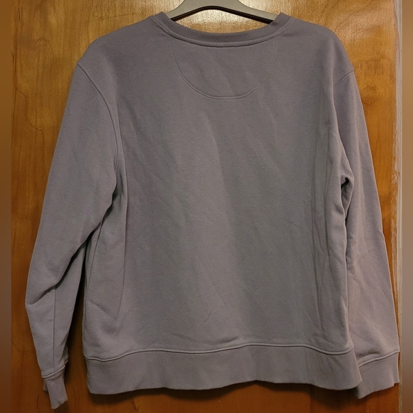 CAT Caterpillar Women's Lilac Crewneck Sweatshirt, size XL - Picture 5 of 9